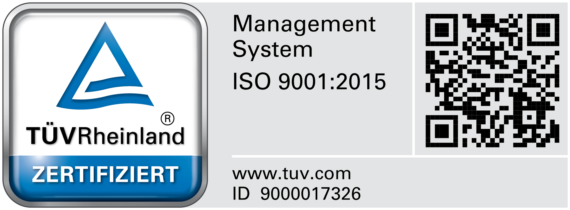 rhöncloud ist DIN EN ISO 9001 zertifizierter IT-Spezialist und durch den TÜV Rheinland anerkannt“