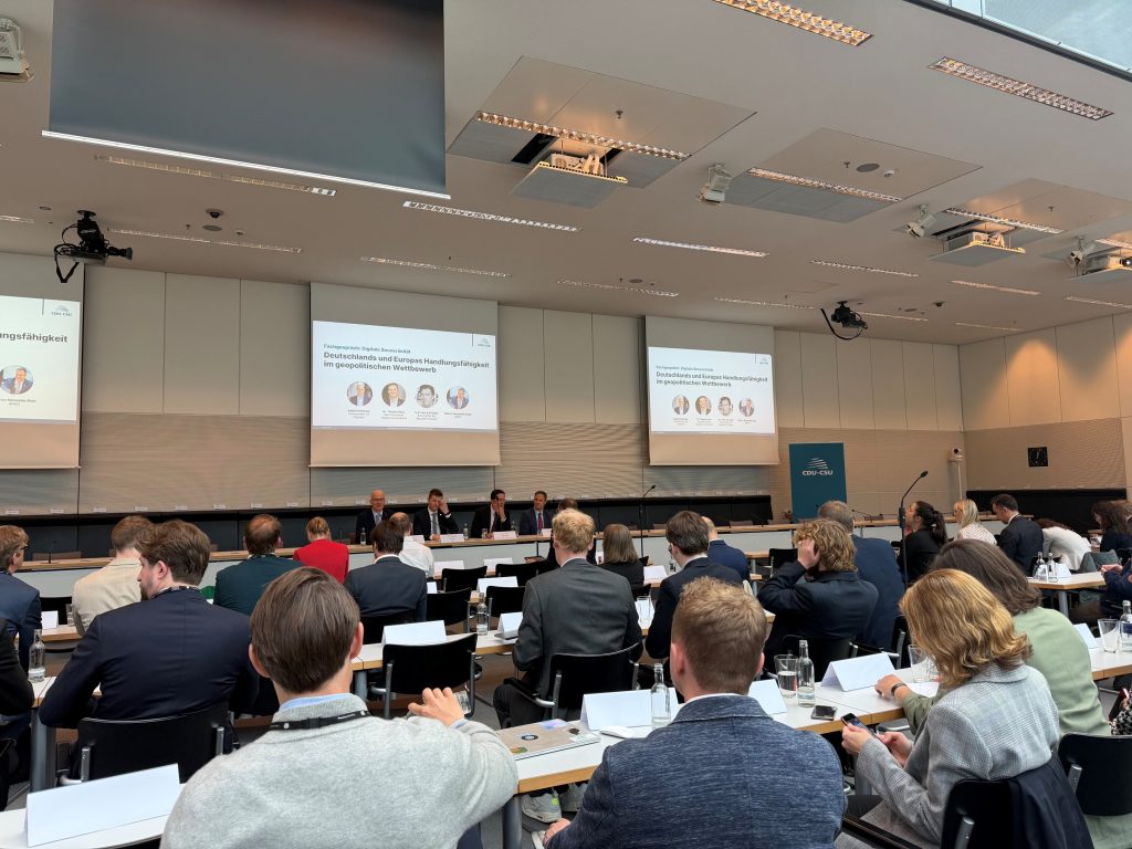 Fachgespräch Digitale Souveränität im Deutschen Bundestag